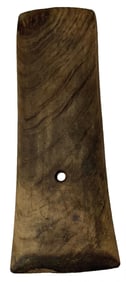 5 3/8" Single Hole Pendant. Brown Slate. Ex King Ross