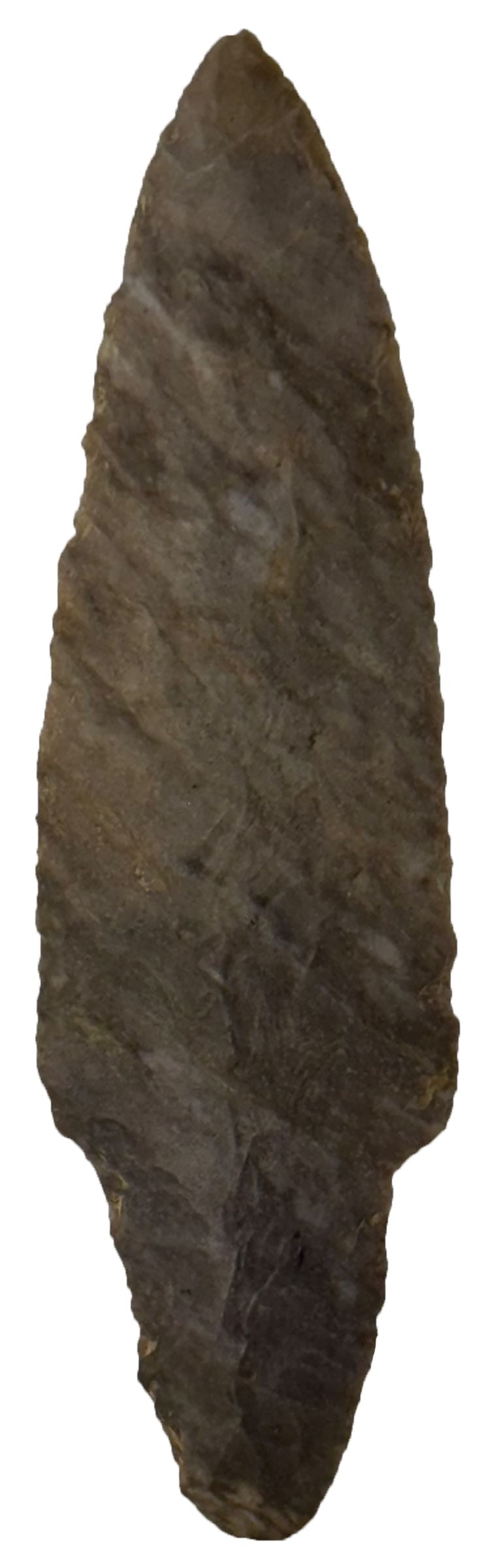 4 1/4" Beavertail. Coshocton. Ashland Co, OH. Ex Clyde Smally, Jim Hawks. (1 of 2)