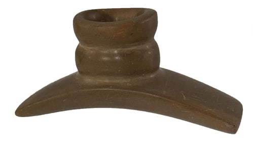 2 3/4" Hopewell Platform Pipe. Ross County Ohio. Pipestone. Ex Stan Copeland.