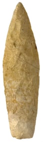5 3/8” Paleo Lance. Flint Ridge. Kentucky. Ex Dan Stroud and King Ross. Putty COA.