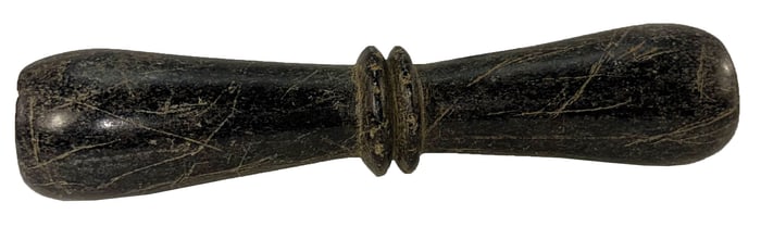 7 5/8" Constricted Center Tube Pipe. Alabama. Ex Filbrandt, Stephens (T-46).