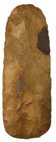 10 3/4" Spade. Mill Creek Chert. Jersey County, IL. Ex Kevin Pipes. Bennett COA.