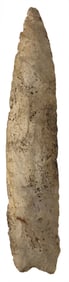 7 5/16" Archaic Knife. Burlington. Pike County, IL. Ex Terry Allen. Dickey COA.