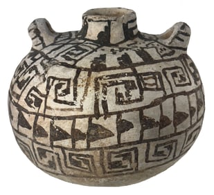 4 1/4” Anasazi Canteen. Arizona. Excellent condition. Bowl rings solid. Ex Steve Switzer.