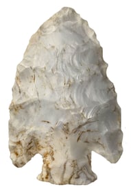 2 3/4" Hardin. Burlington Chert. Lincoln County, MO. Ex Terry Allen. Motley COA.