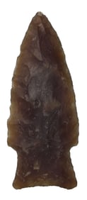 3 7/8" Graham Cave. Knife River Flint. North Dakota. Ex Pat Gaines.