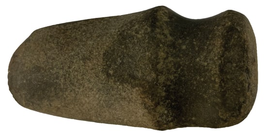 5 5/8"Axe, 3/4 Groove. Hardstone. Wabash County, Indiana. Ex Tobi Biehl.