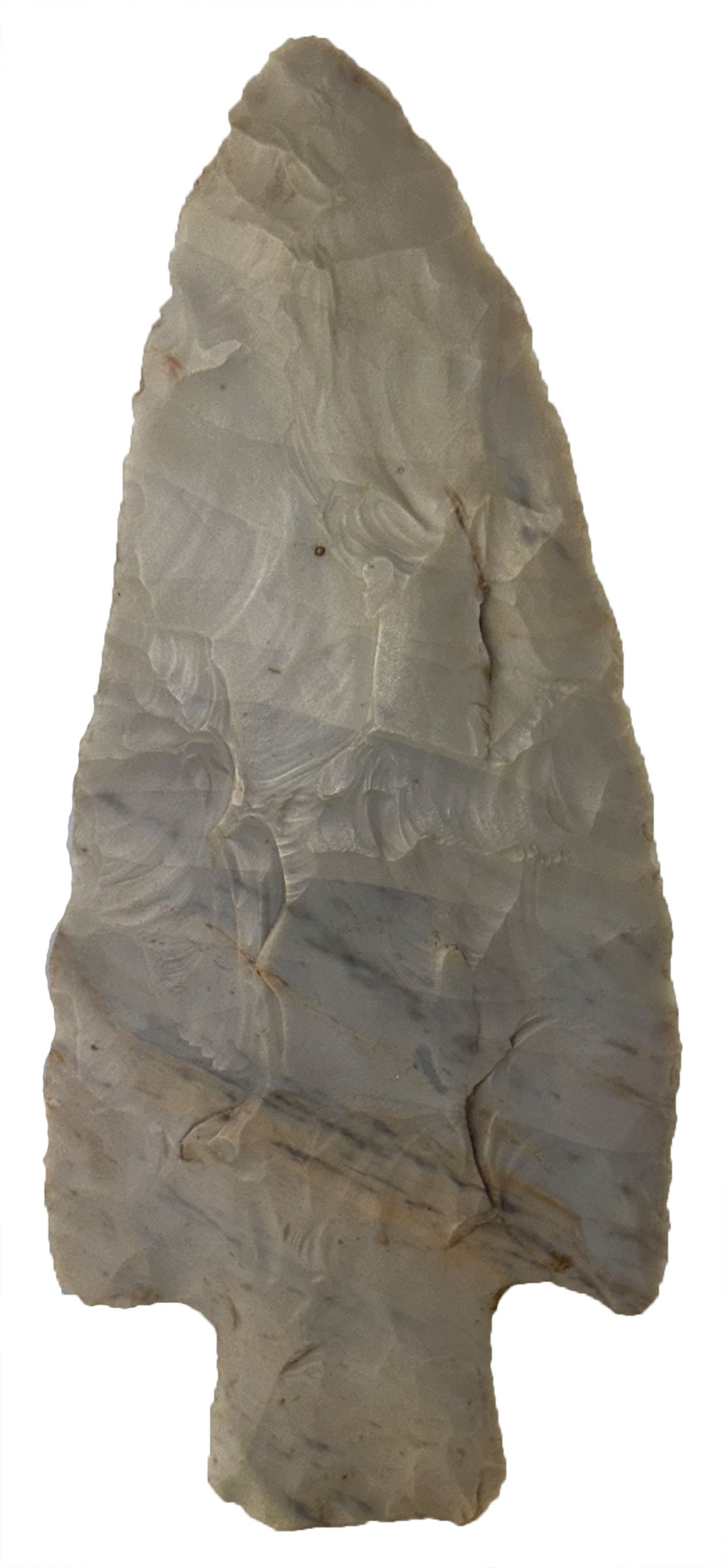 5" Adena. Flint Ridge. Fayette County, OH. Ex Thompson, Goodman. Rogers COA. (1 of 3)