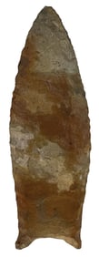 3 1/4" Cumberland. Fort Payne Chert. Tennessee. Ex Bill Carter. COA.