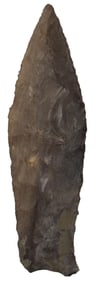 3 3/16" Cumberland. Fort Payne Chert. Kentucky. Ex Kevin Pipes. J. Davis COA.