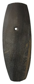 5 3/16" Pendant. Slate. Indiana. Ex Roger Tucker and Kevin Pipes.