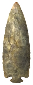 5 9/16” Dovetail. Gray and Tan Chert. Ex Charles West. Rogers COA.