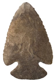 2 11/16" Thebes (Beveled). Creek Stained Material. Ohio. Ex Nick Gray.