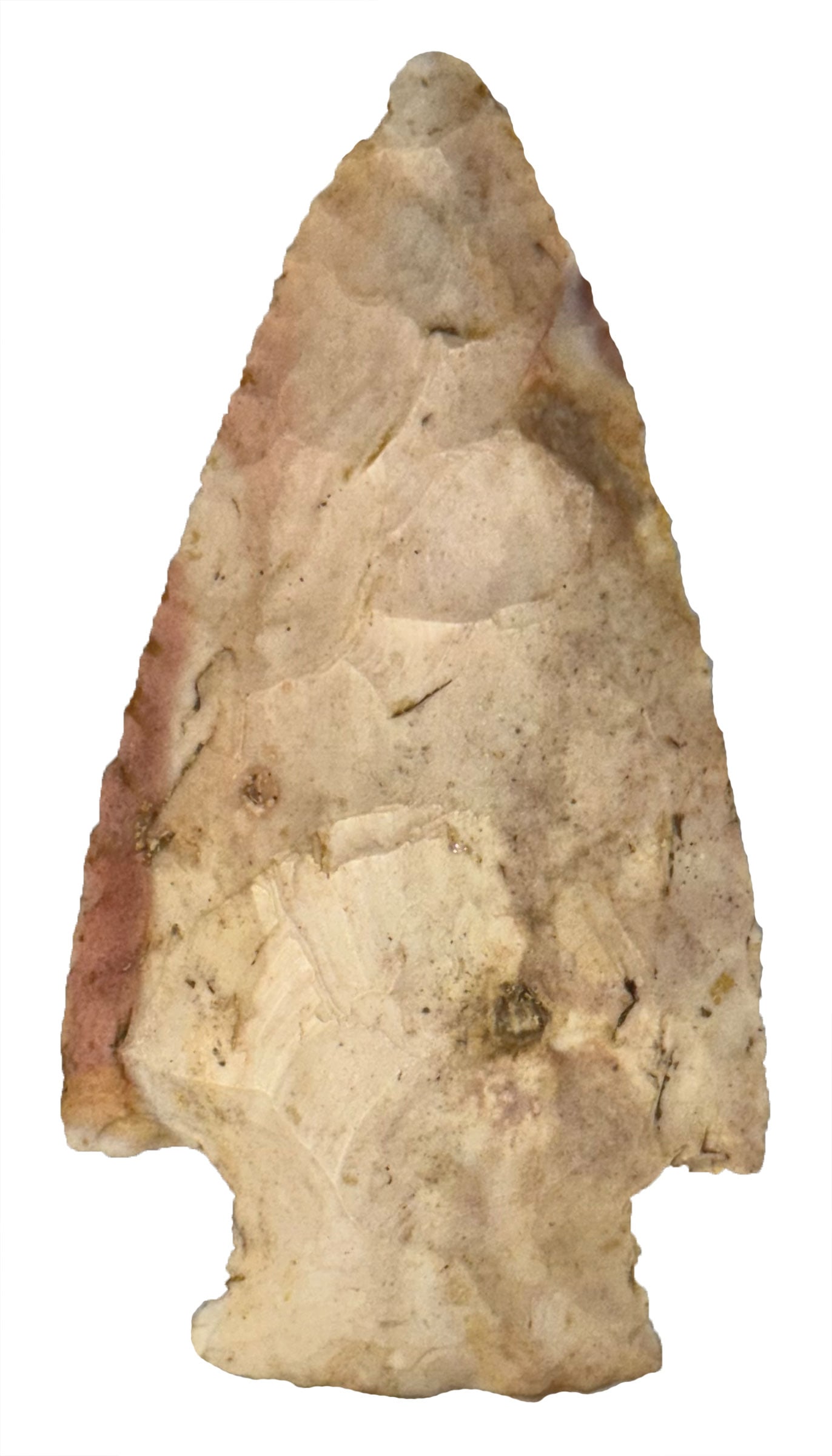 3 1/2" Hopewell Point. Flint Ridge. Ohio. Ex Jerry Hodson. (1 of 2)