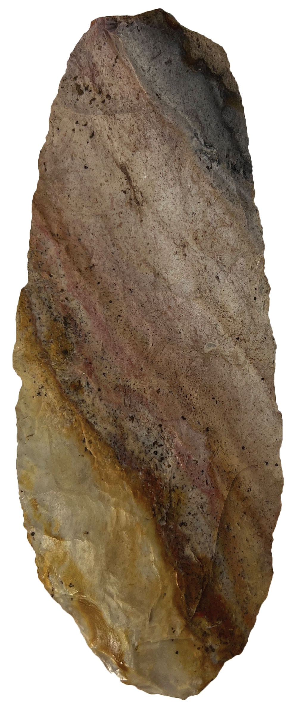 7 1/2" Celt. Nice polish on bit. Brown County, Ohio. Ex Bill Mangold.  (1 of 3)