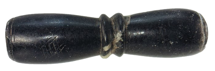 5 1/2" Tube Pipe. Steatite. Todd County, KY. Ex Karl Long And Gary Smith. COA.