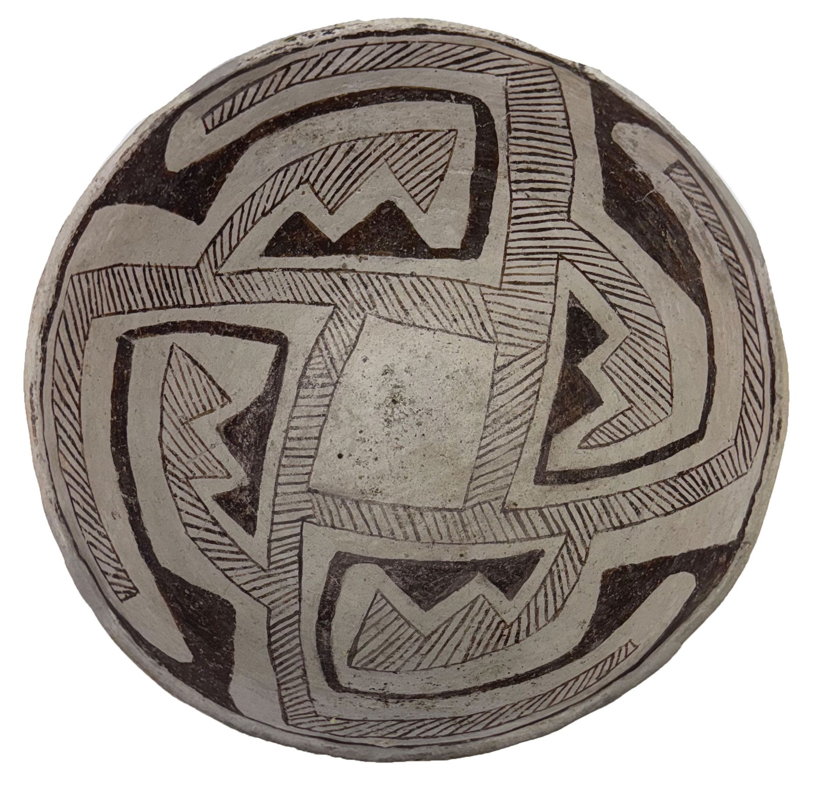 7 1/2" Southwest Bowl. New Mexico. Ex Steve Switzer. (1 of 4)