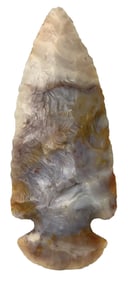 3 7/8" Flint Ridge Dovetail. Ohio. Very Colorful Example. Ex Copeland and Vanderver.