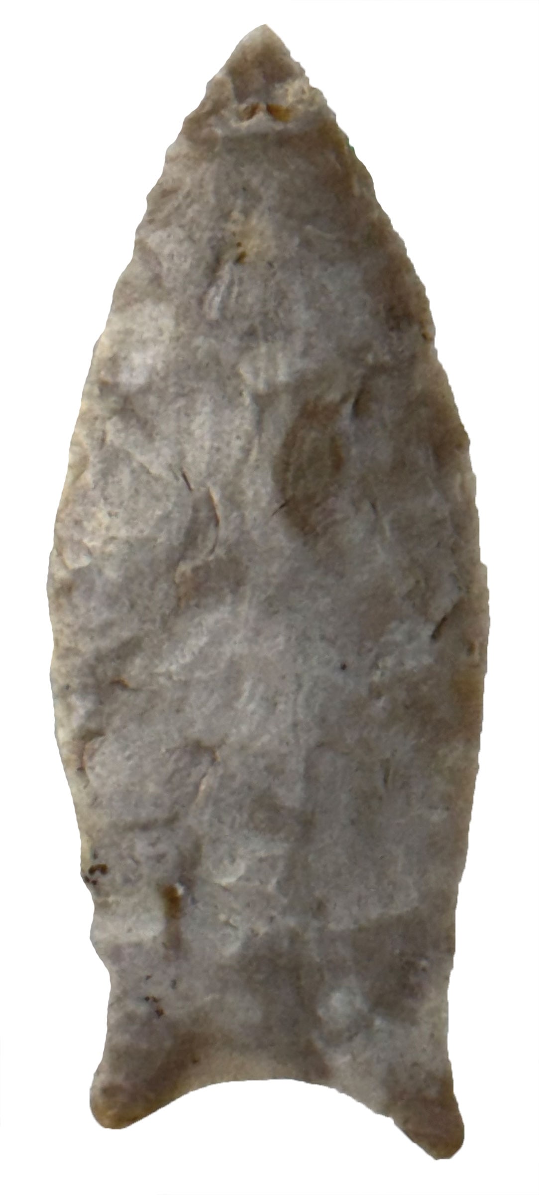 2 7/8" Beaver Lake. Holland Chert. Indiana. Ex Garry Mumaw and Nick Gray. (1 of 2)