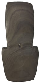 5 5/8” Anchor Pendant. Slate. Fayette County, OH. Ex Garry Mumaw.