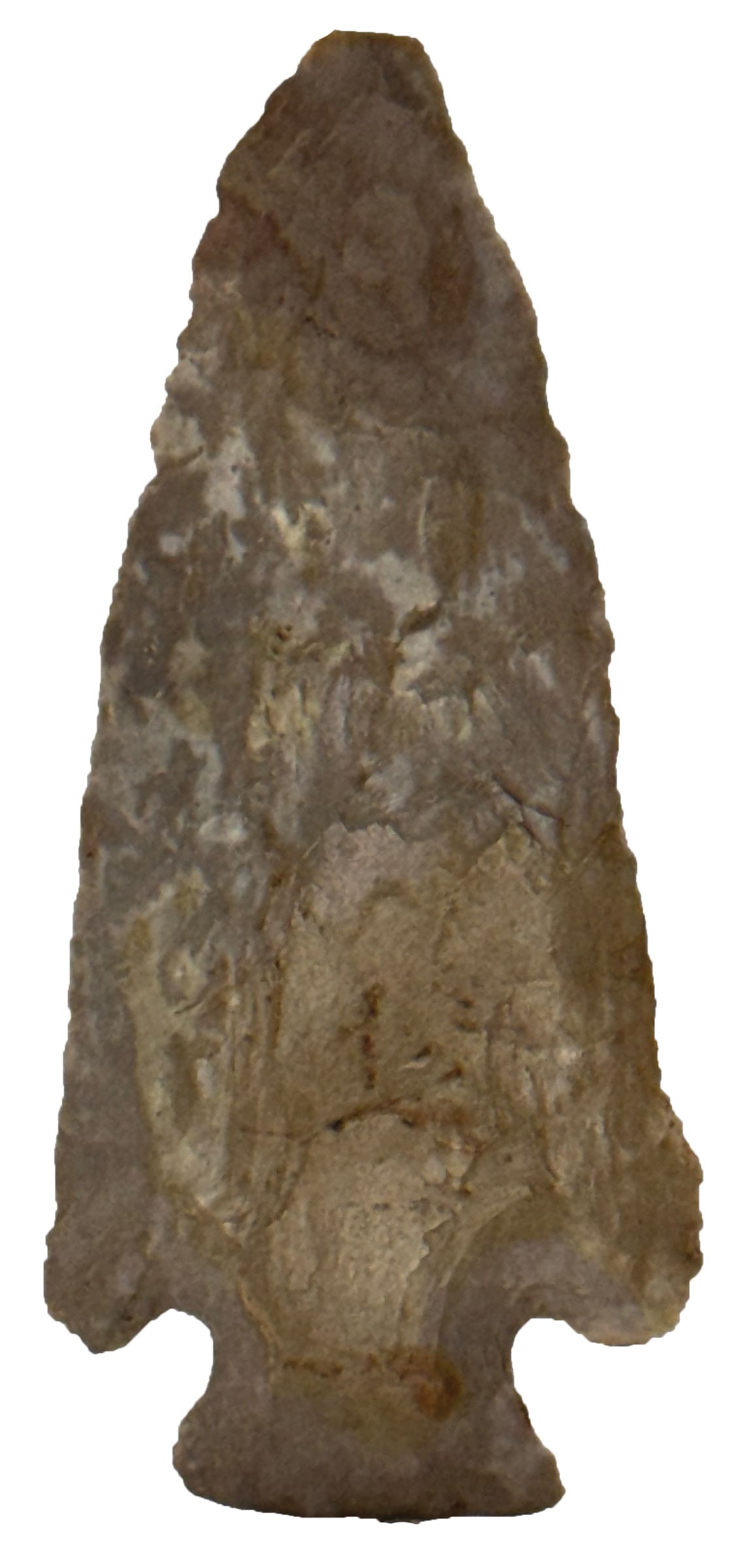 3 3/8" Hardin. Missing tip. Sonora Flint. Recovered in Kentucky. Ex Jerry Hodson. : 3 3/8" Hardin. Missing tip. Sonora Flint. Recovered in Kentucky. Ex Jerry Hodson.
