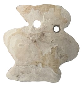 Fine Woodpecker Shell Gorget. Tennessee. Pictured. Ex King Ross Collection. 