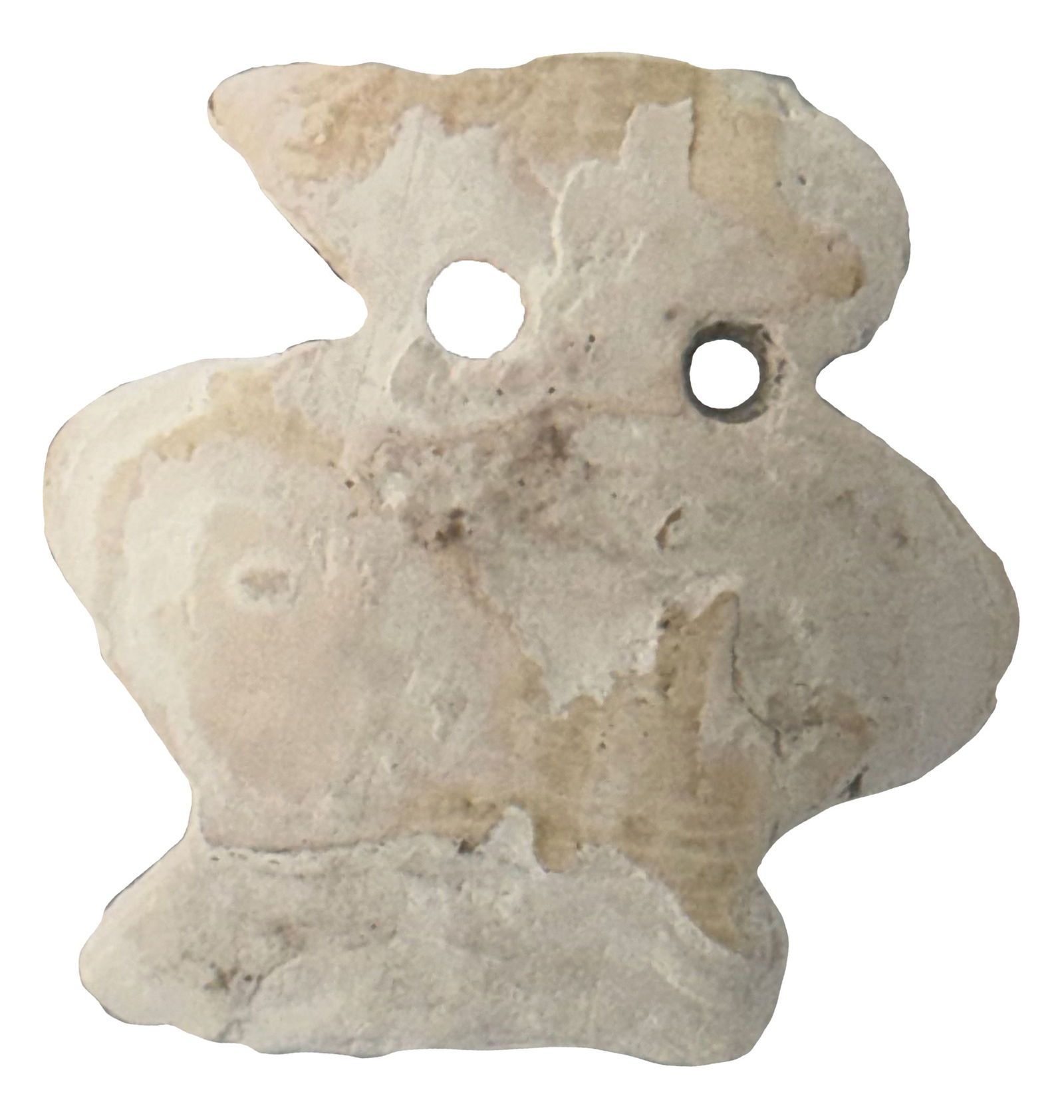 Fine Woodpecker Shell Gorget. Tennessee. Pictured. Ex King Ross Collection.  (1 of 2)