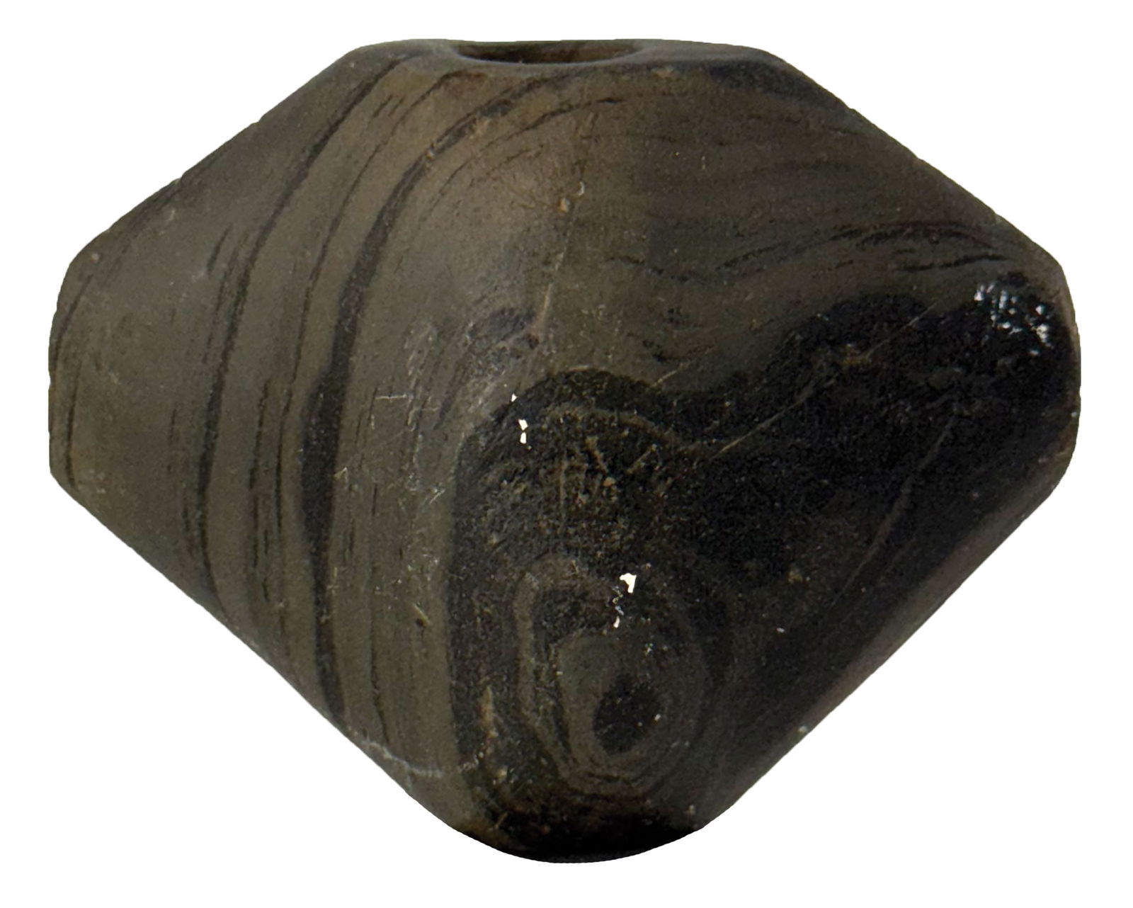 2 1/16” Slate Pick Bannerstone. Scioto County, OH. Ex Pat Gaines.  (1 of 3)