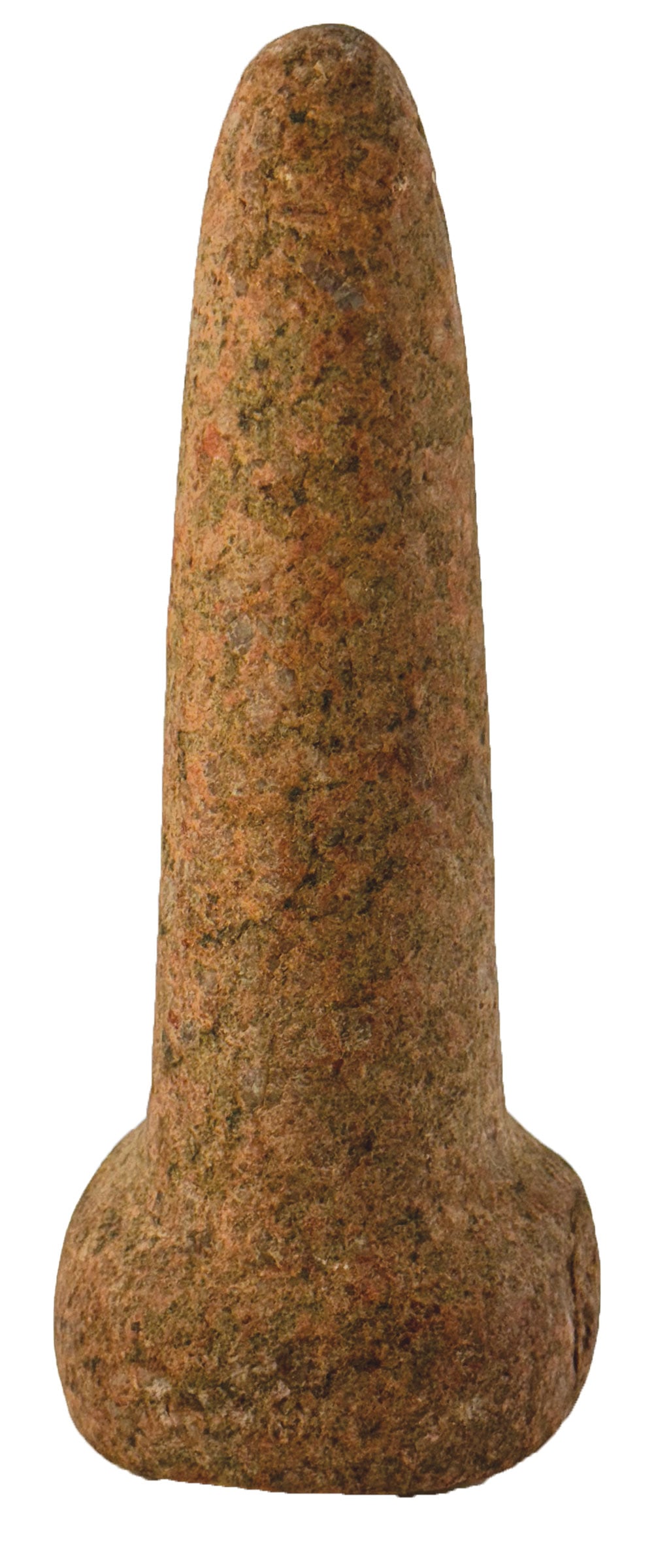 9 1/4” Square base Pestle. Madison County, Ohio. Ex Pat Gaines. (1 of 3)