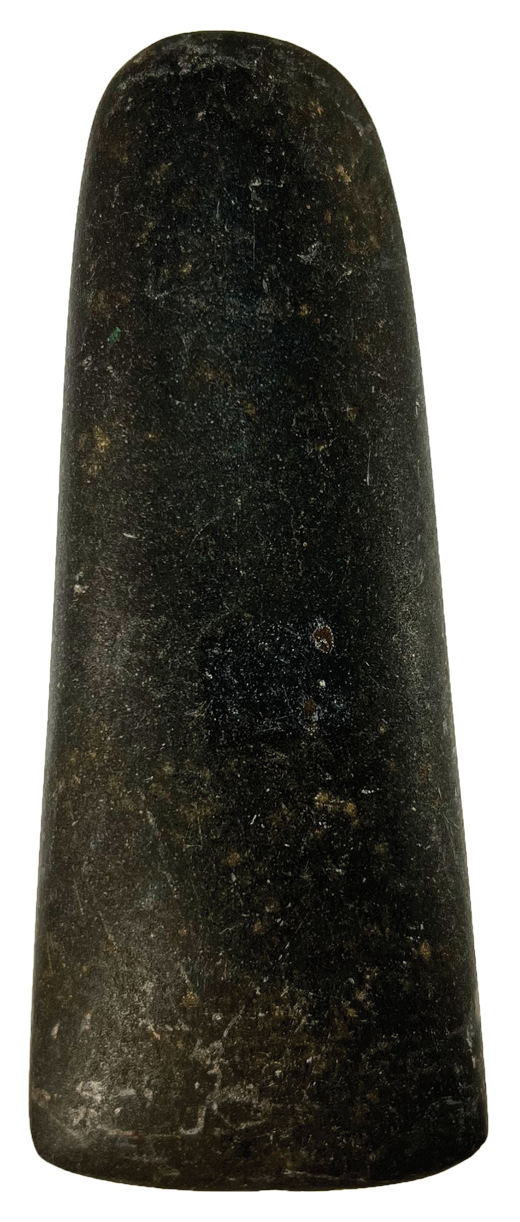 6" Celt. Black Hardstone. Ohio. Ex Bill Mangold.  (1 of 3)