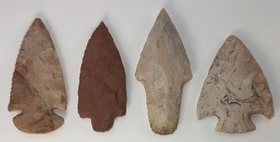 Frame of Four Points. 2" to 3". Variety of types and materials. Ex Jerry Hodson.