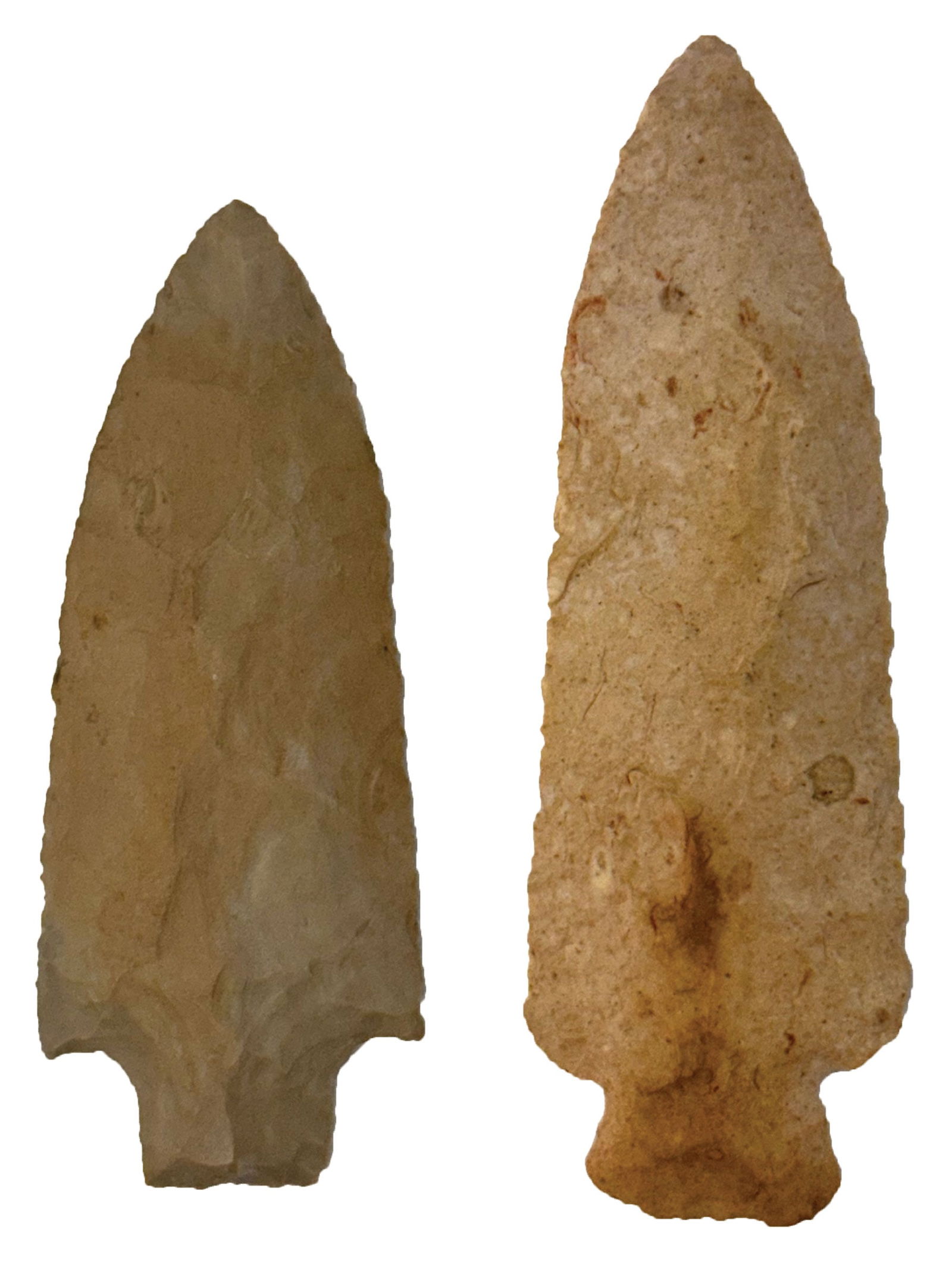 2 Illinois Etleys. 3 7/8" to 4 1/2". Pictured in  Who’s Who 11. Ex King Ross. (1 of 2)