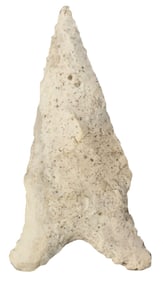 2 13/16” Dalton. White Chert. Kentucky. Ex Superior Taxidermy. Rogers COA.