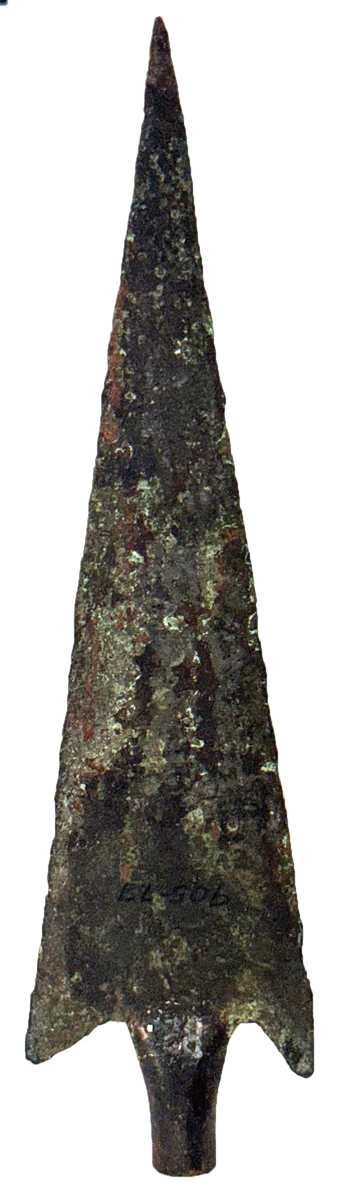 9” Copper Spear. Wisconsin. Large example. Excellent Condition. Ex Brandon Vanderver.  (1 of 2)