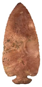 2 5/16" Dovetail. Creamy Pink Chert. Illinios. Ex Jones Collection. 
