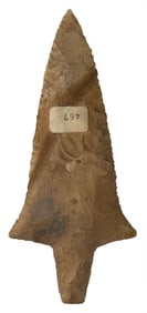 5 3/4" Adena Dickson/Contracting Stemmed. Hardstone. Indiana. Ex Leslie Anne Collection.