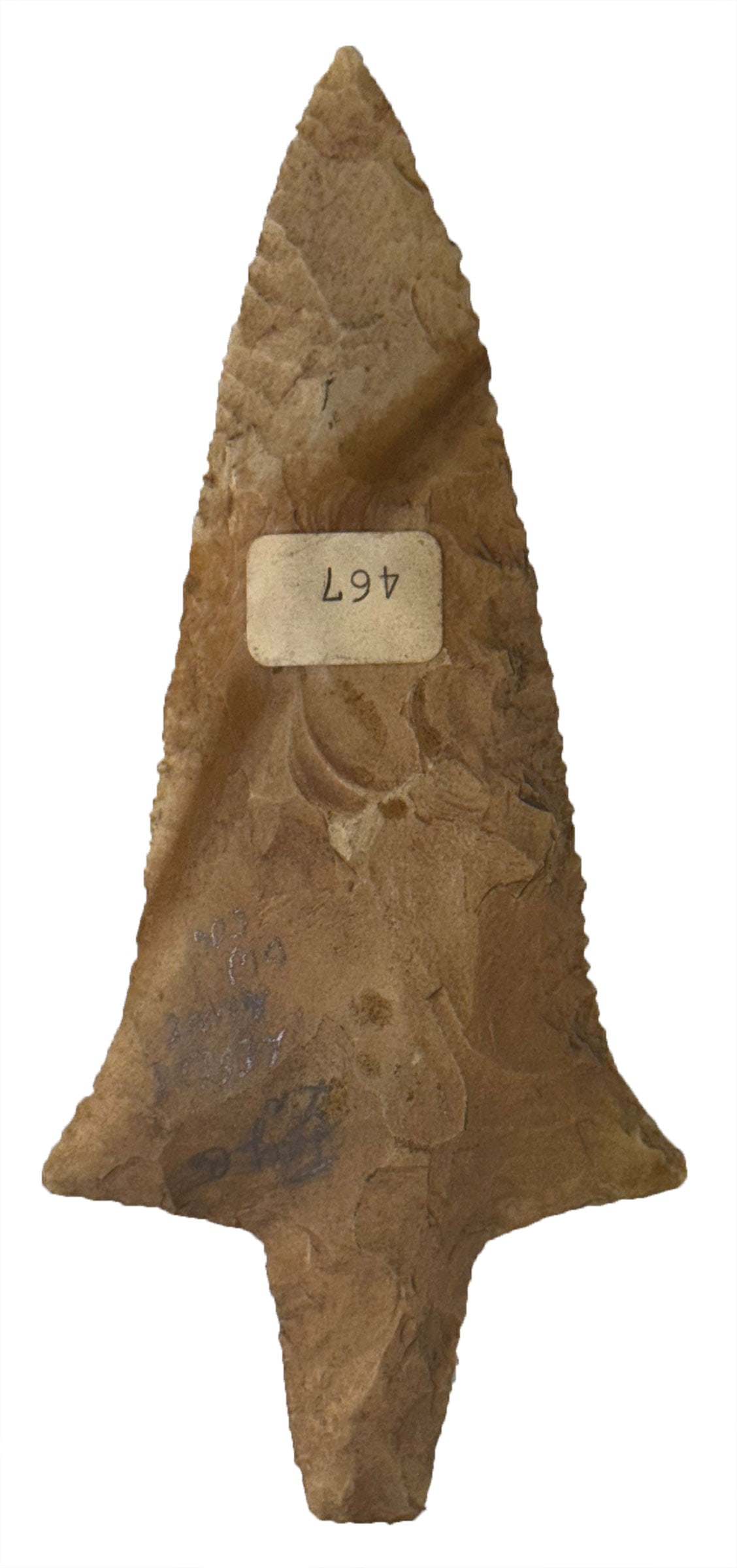 5 3/4" Adena Dickson/Contracting Stemmed. Hardstone. Indiana. Ex Leslie Anne Collection. (1 of 2)