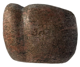 Two Axes. 3" Small Full Grooved Axe. 4 3/4" 3/4 Grooved Axe. Granite. Indiana. Ex Doug Watkins. 