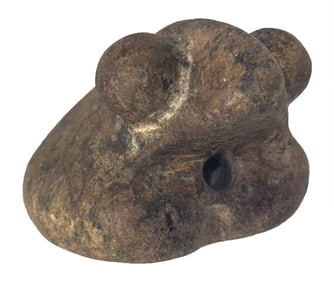 3" Bust Birdstone. Erie County, Ohio. Ex Koup. 