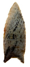 3 1/8" Dalton. Avon Chert. Woodford County, Illinios. Ex Mesnard. Granger and Putty COA.