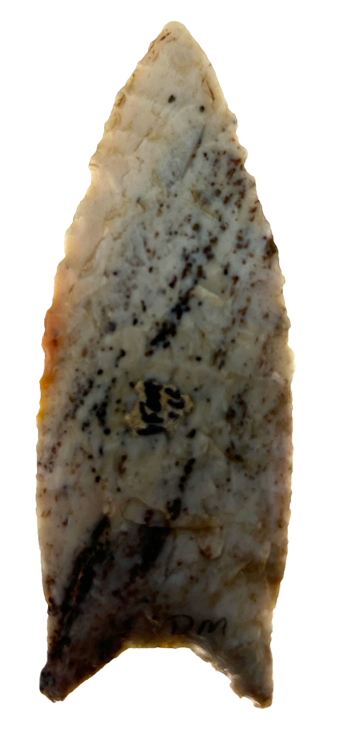 3 1/8" Dalton. Avon Chert. Woodford County, Illinios. Ex Mesnard. Granger and Putty COA. (1 of 4)