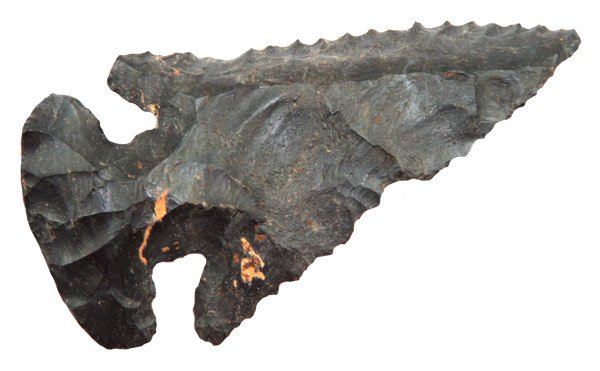 2 13/16” Thebes. Madison Co, OH. Ex-Copeland. COA: 11. 2 13/16” Thebes. Madison Co, OH. Coshocton. Expanded Center style. Ex-Dan Stroud, Dr. Stan Copeland. Putty COA