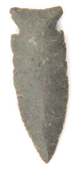 3 1/4” Stilwell. Boone Co, IN. Ex-Dr. Irwin, Quillen.: 166. 3 1/4” Stilwell. Boone Co, IN. Hornstone. Ex-Dr. Irwin, Russ Quillen.