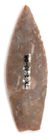 3 13/16” Agate Basin. Bexar Co, TX. G10. Rogers COA - 2