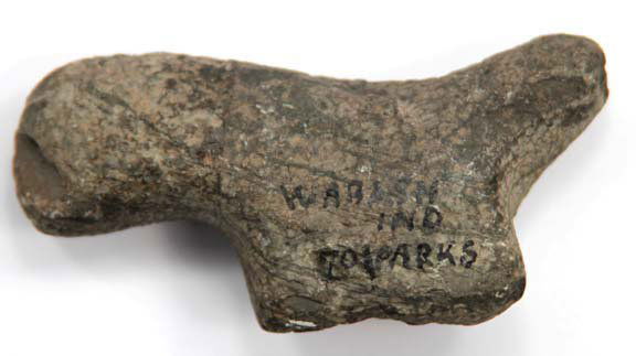 4” Birdstone Preform. Wabash, IN. Ex-Cameron Parks.: 427. 4” Birdstone Preform. Wabash, IN. Ex-Cameron Parks.