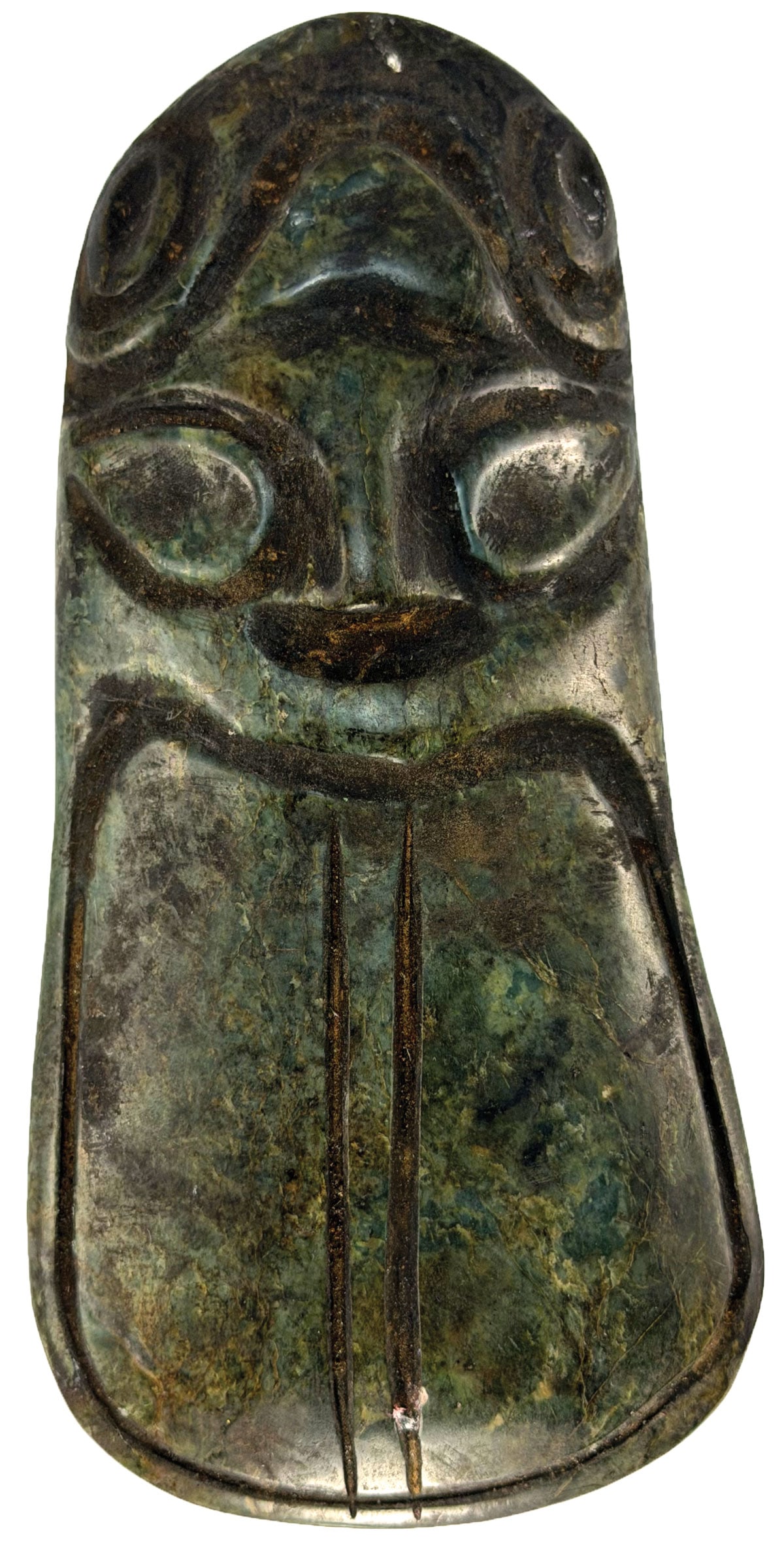 7 3/4" Pre-Columbian Axe God Effigy. Central America. Motley/Leithoff COA. (1 of 3)
