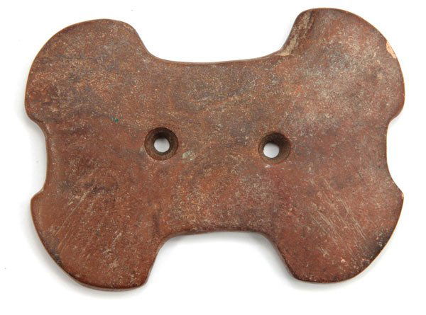 1. 3 1/2” Quad Gorget. TN. Pic tured WW#10 (Pipes): 1. 3 1/2” Quadraconcave Gorget. TN. Pic WW#10 (Pipes Collection). About 1/3 restored