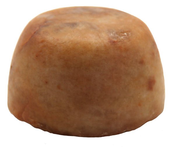 121. 2 3/4” Biscuit Discoidal. Elmore Co, AL.: 121. 2 3/4” Biscuit Discoidal. Elmore Co, AL. High grade Butterscotch Quartz. Southern "Flat Bottom Biscuit". Ex-Stroud