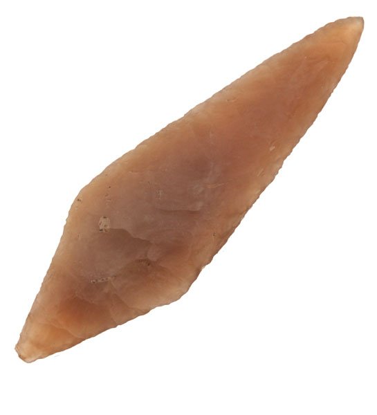 182. 5 1/4” Translucent Mayan Spear. MX. Ex-Shope.: 182. 5 1/4” Translucent Mayan Spear. MX. Ex-Shope. COA