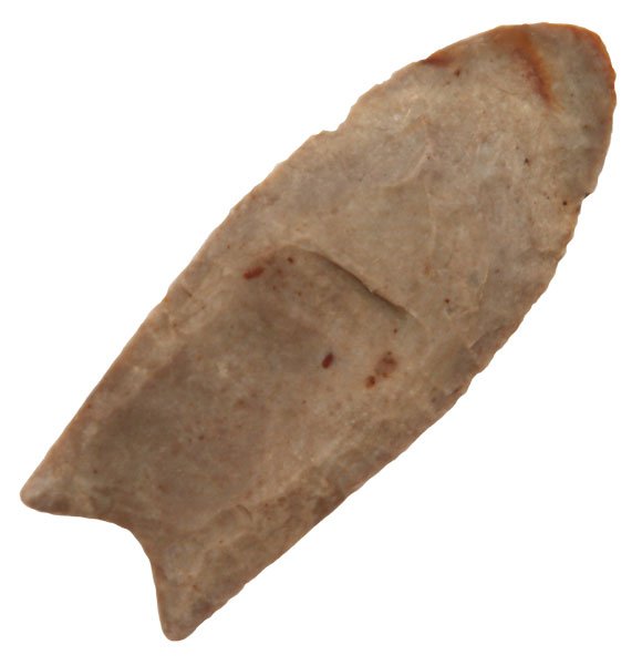 261. 2 15/16” Clovis. KY. Carter Cave Flint.: 261. 2 15/16” Clovis. KY. Carter Cave Flint. Ex-Alan Shope. Partain COA